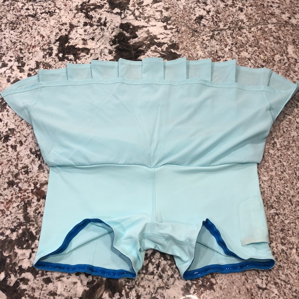 Lululemon 8 Pace Setter Skirt Aquamarine RARE - Picture 9 of 16